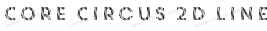 Core Circus 2D LINE字体转换